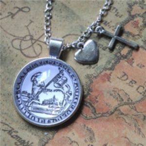 Christian Pendant.  Lamb of God.Beautiful